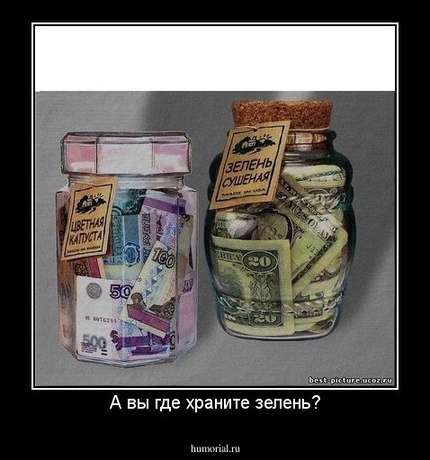 А вы где храните зелень?
