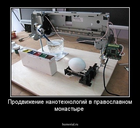 Продвижение нанотехнологий в православном монастыре