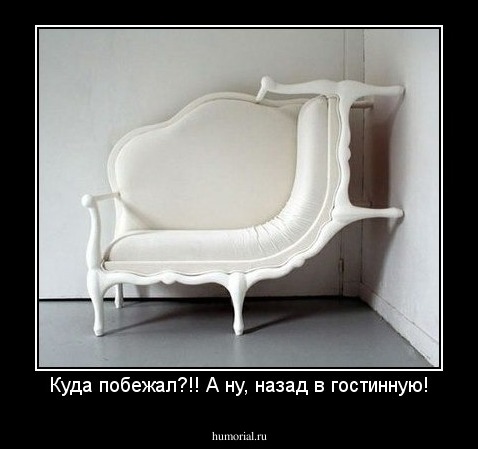 Куда побежал?!! А ну, назад в гостинную!