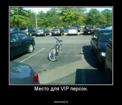 Место для VIP персон.