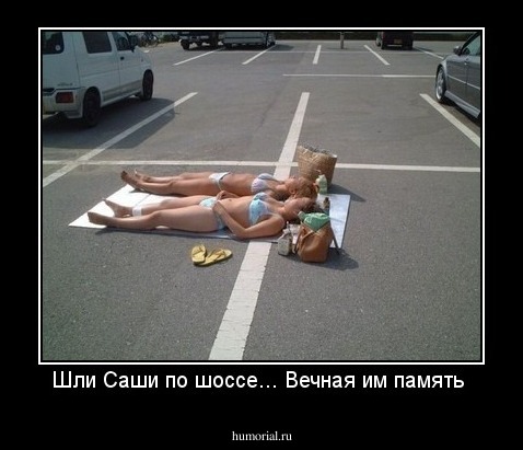 Шли Саши по шоссе... Вечная им память 