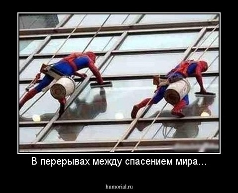 В перерывах между спасением мира...