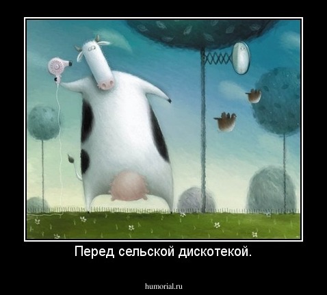 Перед сельской дискотекой.