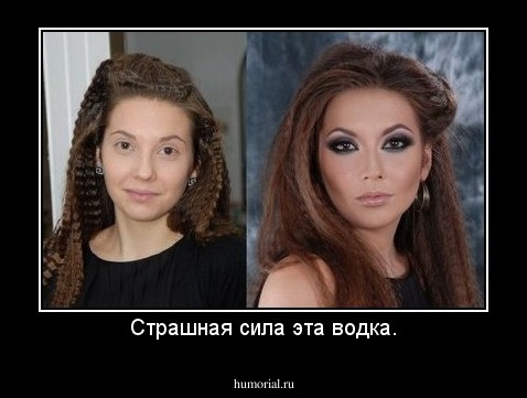 Страшная сила эта водка.