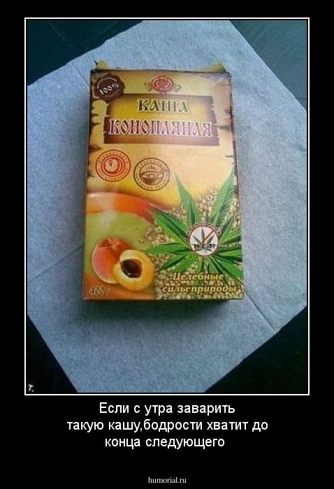 Если с утра заварить такую кашу,бодрости хватит до конца следующего