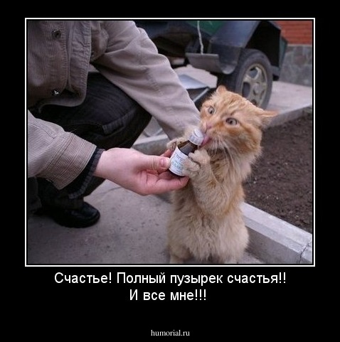 Счастье! Полный пузырек счастья!! И все мне!!!