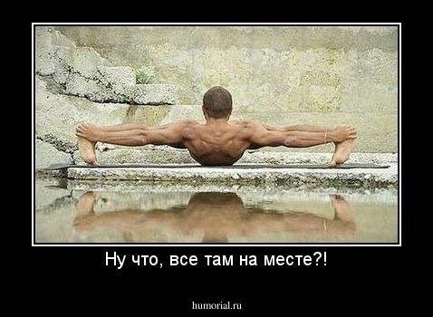 Ну что, все там на месте?!
