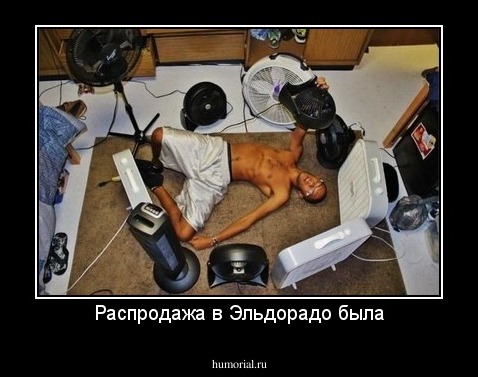 Распродажа в Эльдорадо была