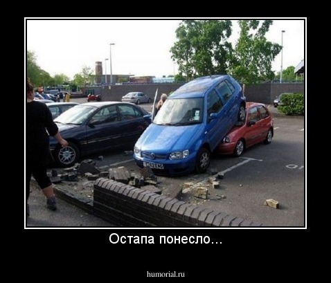 Остапа понесло...