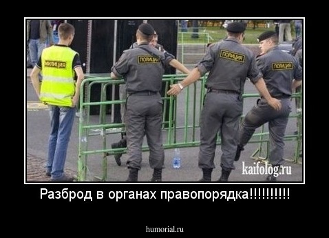 Разброд в органах правопорядка!!!!!!!!!!