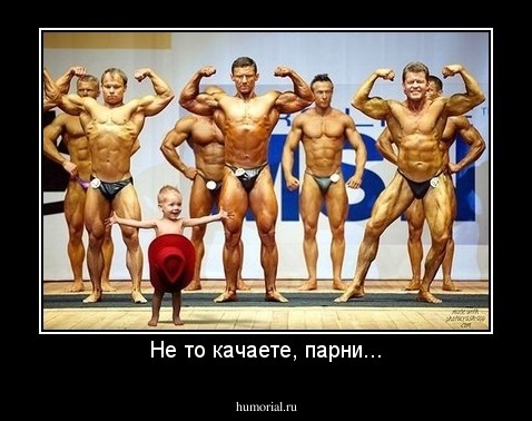 Не то качаете, парни...