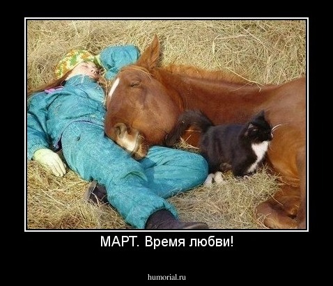 МАРТ. Время любви!