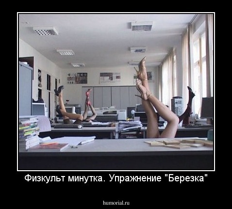 Физкульт минутка. Упражнение "Березка"