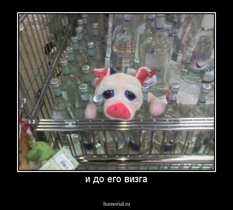 и до его визга