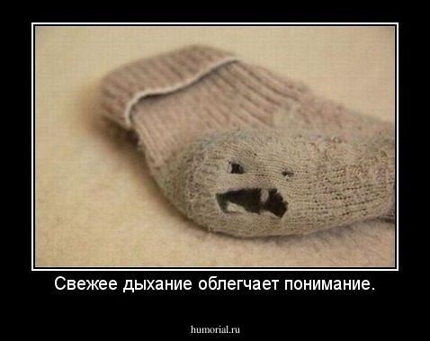 Свежее дыхание облегчает понимание.