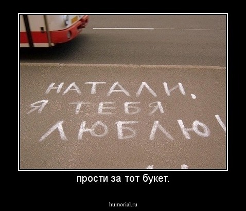 прости за тот букет.