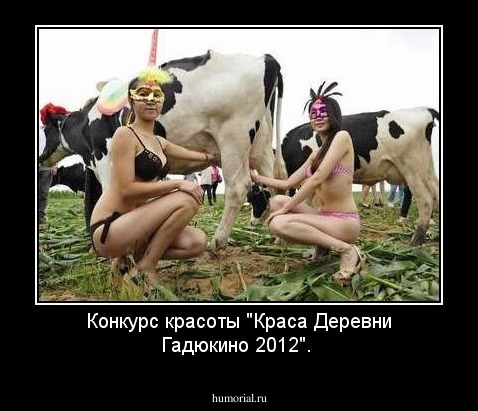 Конкурс красоты "Краса Деревни Гадюкино 2012".