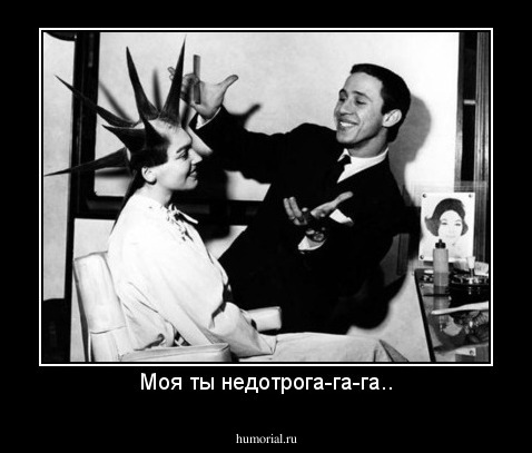 Моя ты недотрога-га-га..