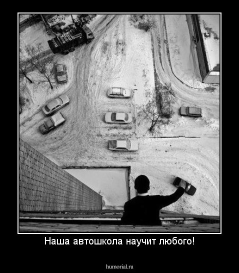 Наша автошкола научит любого!