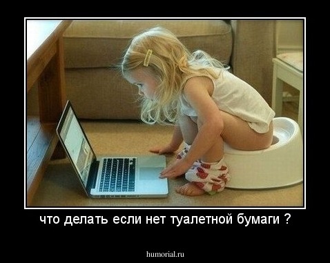 что делать если нет туалетной бумаги ?