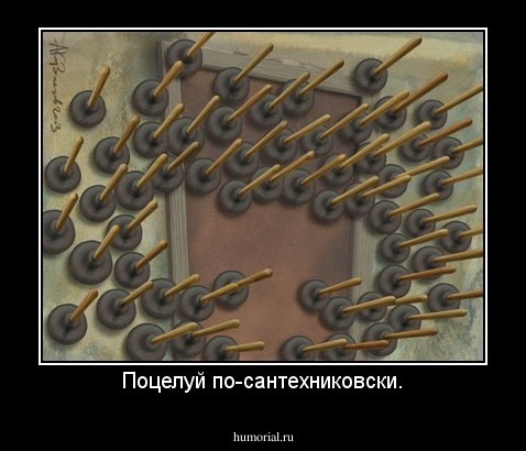 Поцелуй по-сантехниковски.