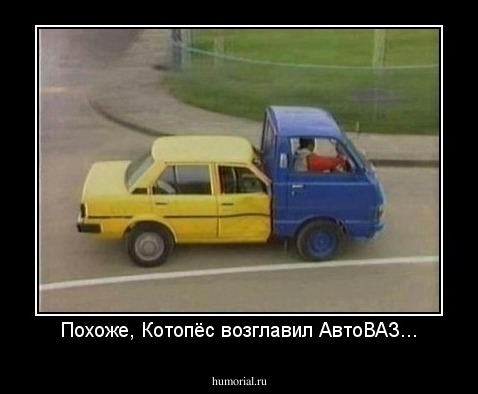 Похоже, Котопёс возглавил АвтоВАЗ...