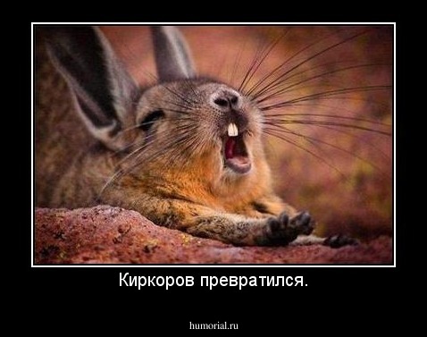 Киркоров превратился.