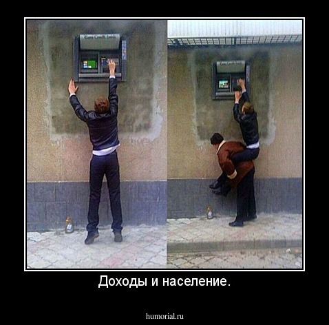 Доходы и население.