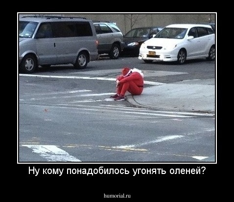 Ну кому понадобилось угонять оленей?