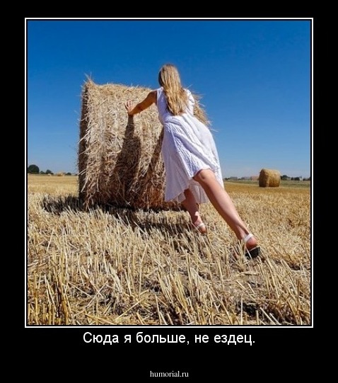 Сюда я больше, не ездец.