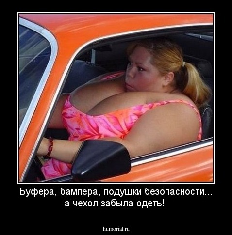 Буфера, бампера, подушки безопасности... а чехол забыла одеть!