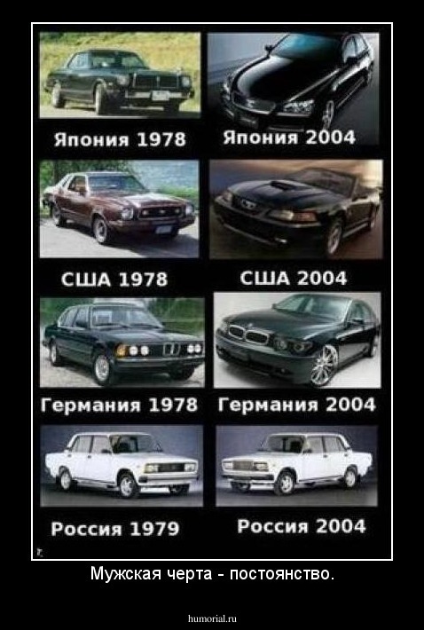 Мужская черта - постоянство.
