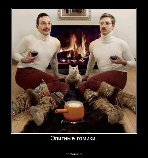 Элитные гомики.
