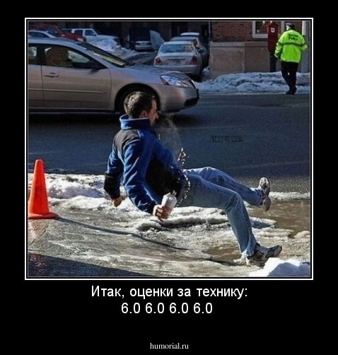Итак, оценки за технику: 6.0 6.0 6.0 6.0 
