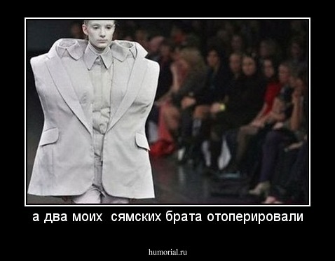 а два моих  сямских брата отоперировали