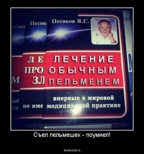 Съел пельмешек - поумнел!