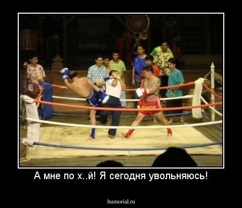 А мне по х..й! Я сегодня увольняюсь!
