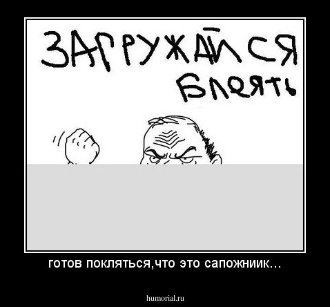 готов покляться,что это сапожниик...