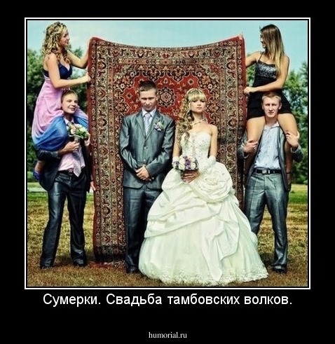 Сумерки. Свадьба тамбовских волков.