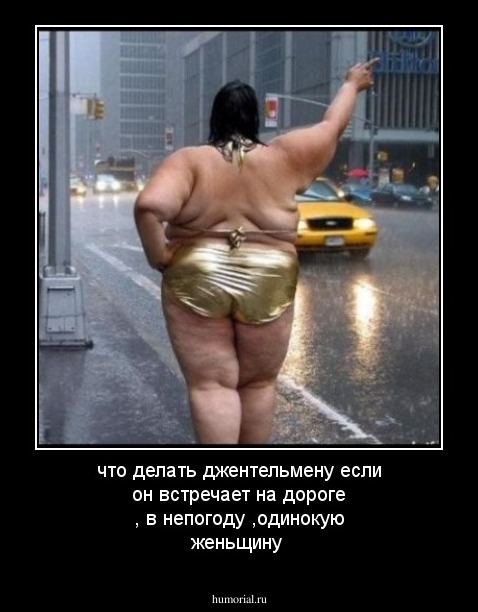 что делать джентельмену если он встречает на дороге , в непогоду ,одинокую женьщину