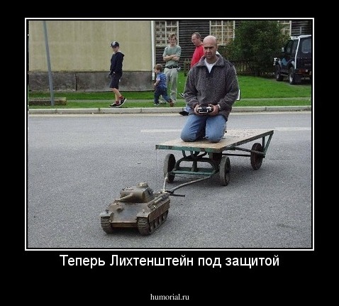 Теперь Лихтенштейн под защитой