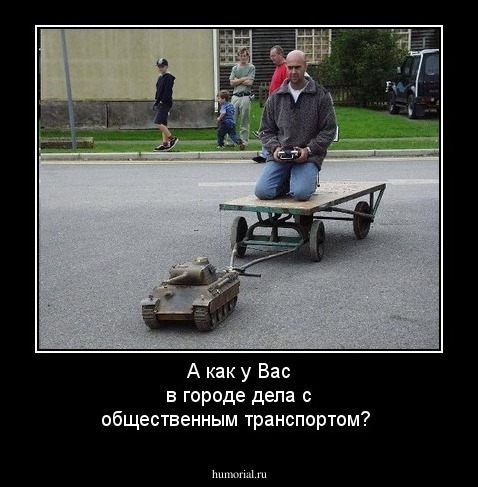 А как у Вас в городе дела с общественным транспортом?