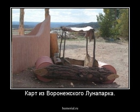 Карт из Воронежского Лунапарка.