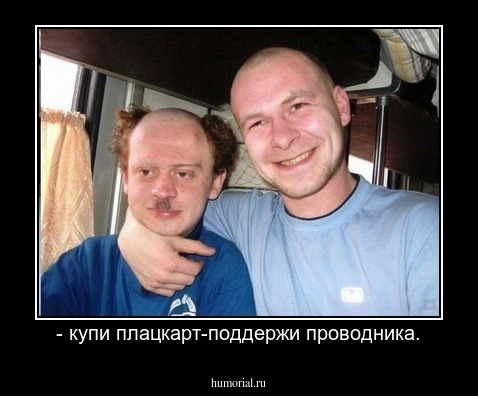 - купи плацкарт-поддержи проводника.