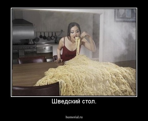 Шведский стол.