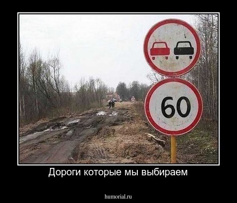 Дороги которые мы выбираем