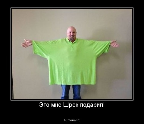 Это мне Шрек подарил!
