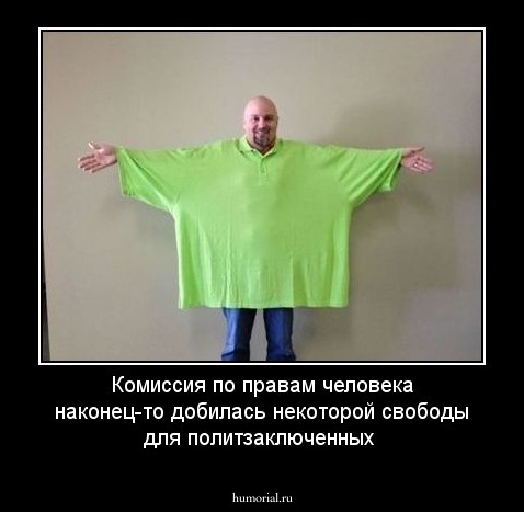 Комиссия по правам человека наконец-то добилась некоторой свободы для политзаключенных