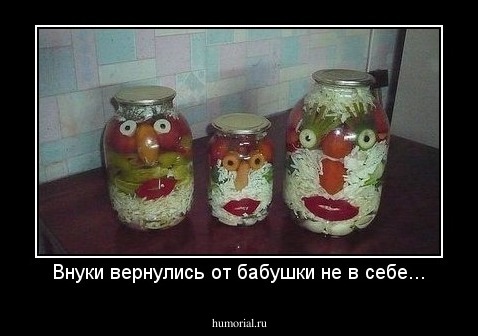 Внуки вернулись от бабушки не в себе...