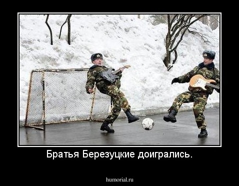 Братья Березуцкие доигрались.
